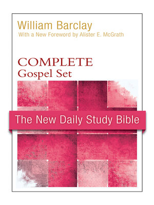 cover image of New Daily Study Bible, Gospel Set
